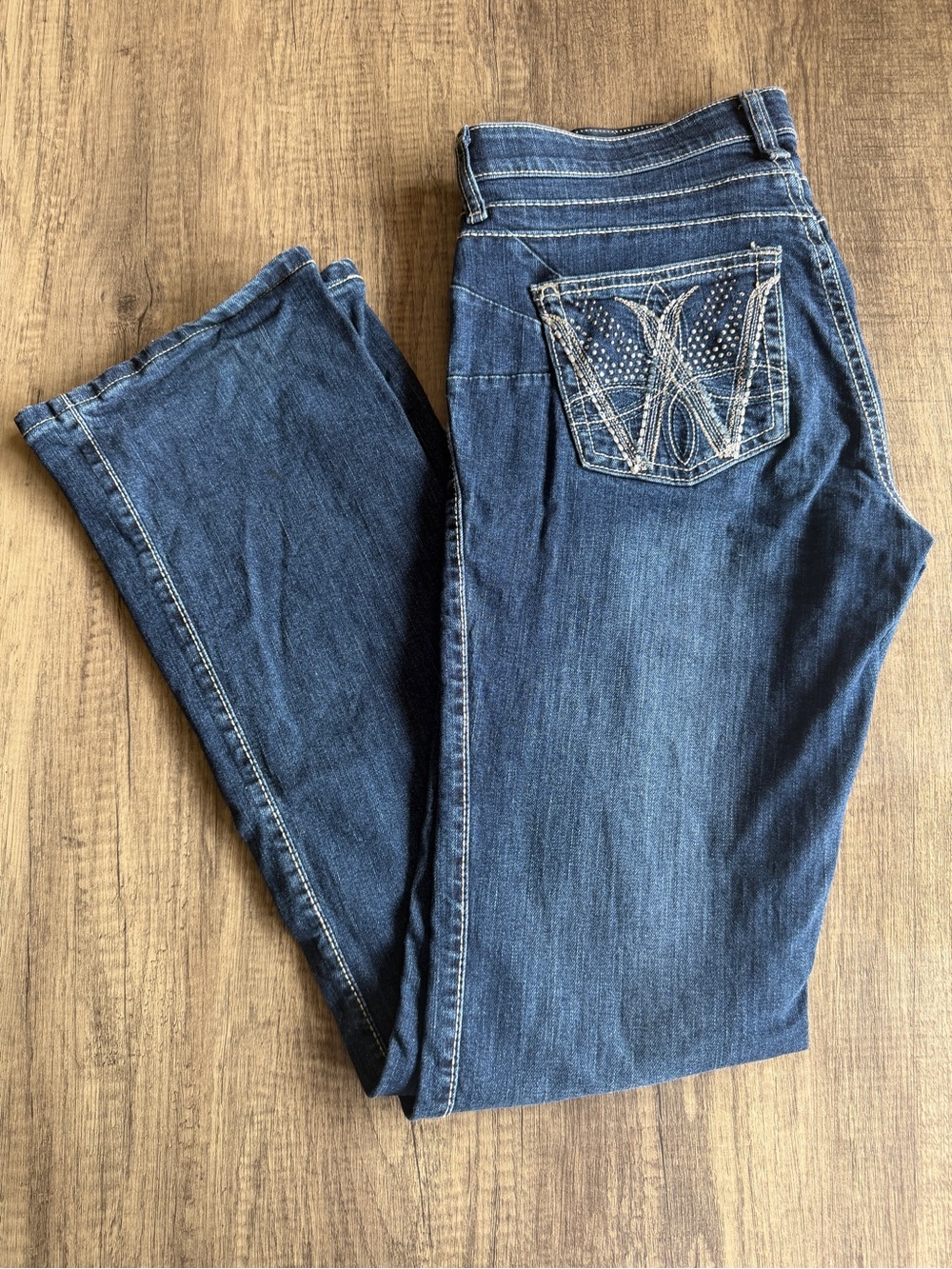 Wrangler Q-Baby Ultimate Riding Jeans 7/8 x 34